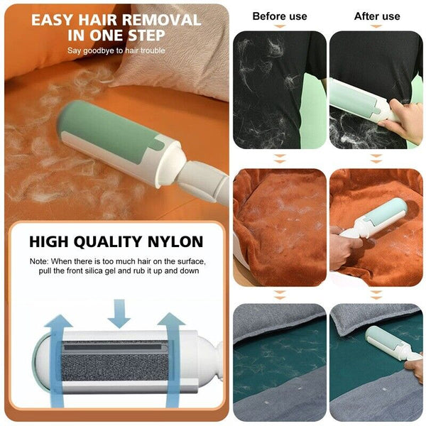 Pet Hair Remover Roller SelfCleaning Dog Cat Hair Remover Fur Removal Roller AUS