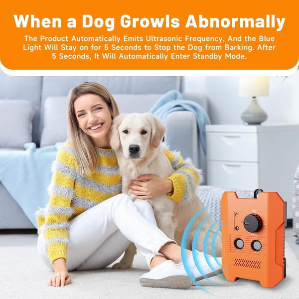 Ultrasonic 3 Modes Dog 50FT Anti Barking Device Bark Deterrent Devices