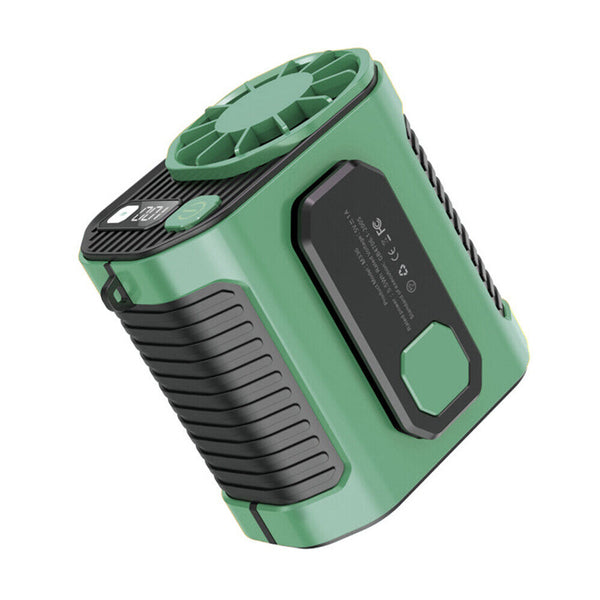 Portable Belt Fan Cooling Outdoor Personal Waist Clip Fans USB Electric Cooler