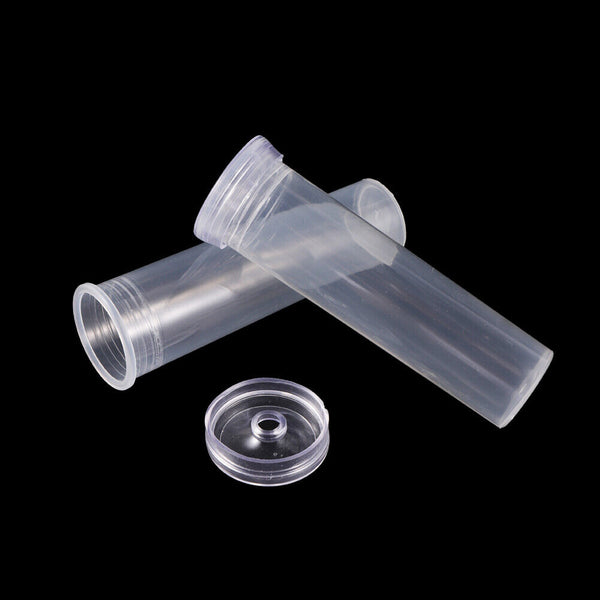 Plant Flower Tubes Plastic Nutrition Water Tube Vials Cap Decor Tubes
