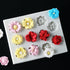 3D Flower Silicone Fondant Mould Cake Border Decor Baking Mold Sugarcraft DIY AU