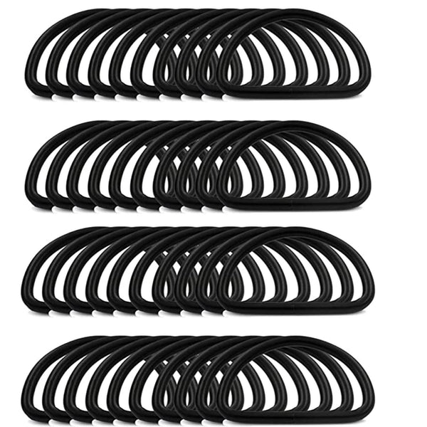 20PCS D Ring Metal Buckle D-ringes Strap Loop Webbing Strapping Ring D Rings AUS