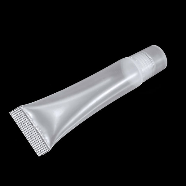 100pcs 8ml Empty Lip Gloss Tubes | Clear Squeeze Lip Balm Containers Refillable