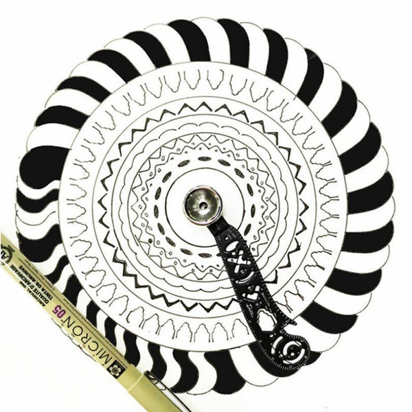 Design Tool Drawing Magcon Protractor Combo-Circles Compass Mini Ultimate BO