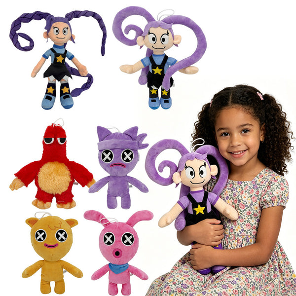 Poppy Playtime Chapter 5 Lily Lovebraid Plush Doll Toy Collectible Gift for Fans