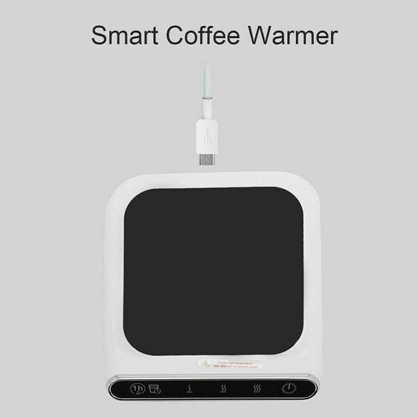 Smart USB Coffee Mug Warmer Adjustable Tea Milk Cup Heating Plate