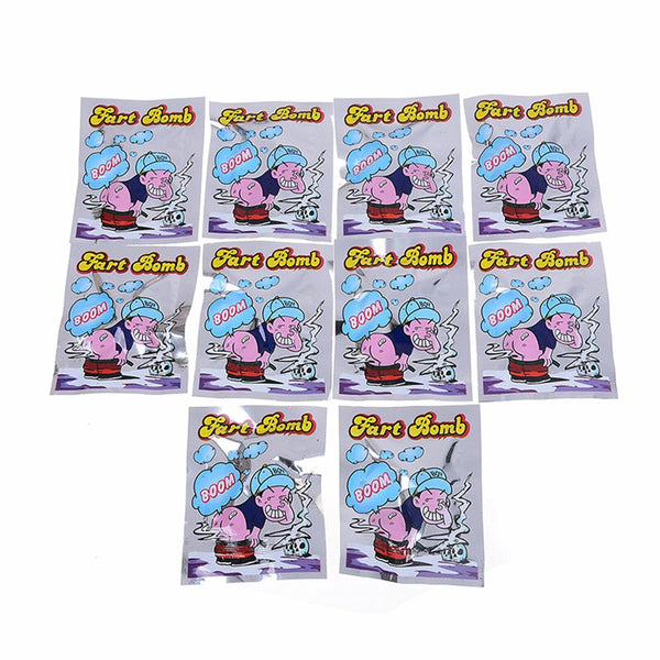 100pcs Fart Bomb Bombs Bag Smelly Novelty Stink Prank Gag Trick Joke Game Fun AU