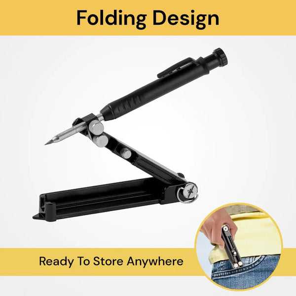 Multi-function Scribing Tool Construction Pencil Precise Woodworking Scriber DIY