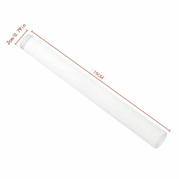 1/3/4/5pcs Durable Polymer Clay Craft Clear Acrylic Roller Rolling Pin Art Tools