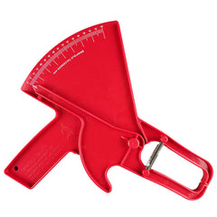 Slim Guide Skinfold Body Fat Caliper Test 0-80MM Skin Fold Tester Measurement