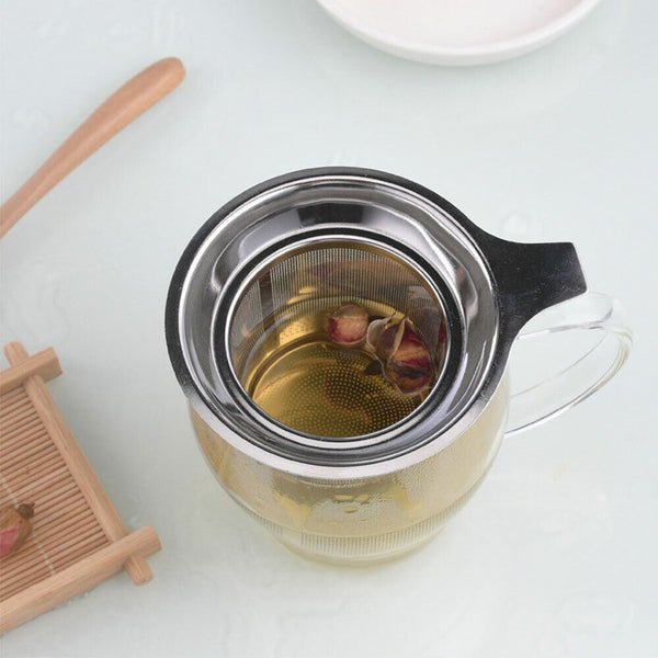 RAU Tea Mesh  Infuser  Stainless Steel Strainer Mug Keeps warm Filter