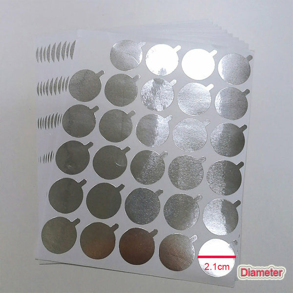 Disposable Glue Plate Stickers Eyelash Extensions Aluminum Foil Lash Adhesive AU