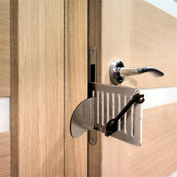 2PCS Portable Door Lock Hardware Safety Security Tool Home Privacy Travel Hotel