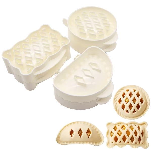 Holiday Mini Pie Molds Hand Pie Maker Christmas Pastry Baking Moulds Set