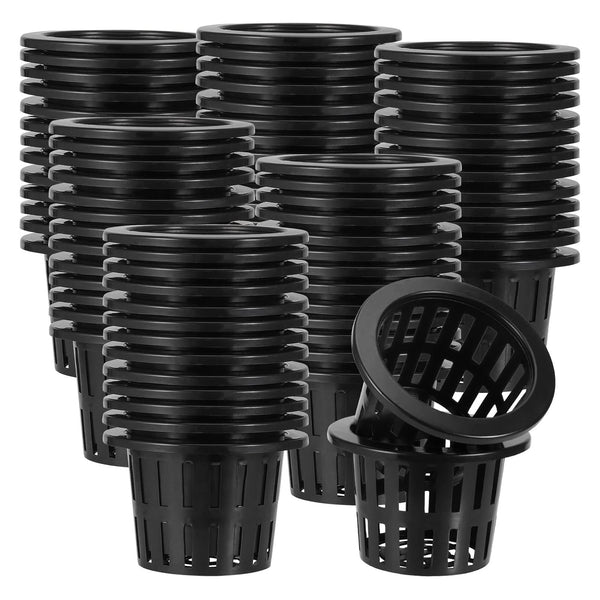 20pcs Mesh Net Pots for Hydroponics | Aeroponic Aquaponic Plant Grow Baskets 100x85mm