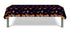 Halloween tablecloth with bat and pumpkin print, plastic party table cover