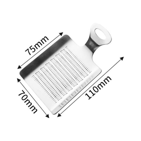 Practical Kitchen Ginger Wasabi Stainless Steel Garlic Grater Bento mill tool AU