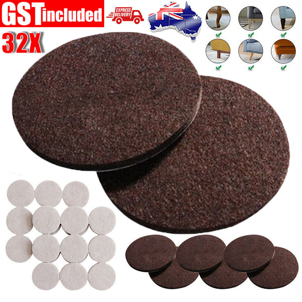 32X Chair EVA Leg Covers Floor Protectors Table Furniture Feet Cap Felt Pads New