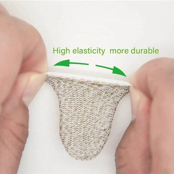 10 Pcs Mobile Finger Sleeve Touch Screen Game Controller Sweatproof Gloves AU
