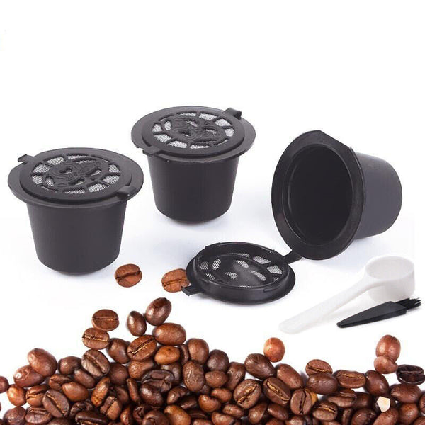 Refillable Reusable Coffee Filter Capsule Pods For Nespresso Maker Machine