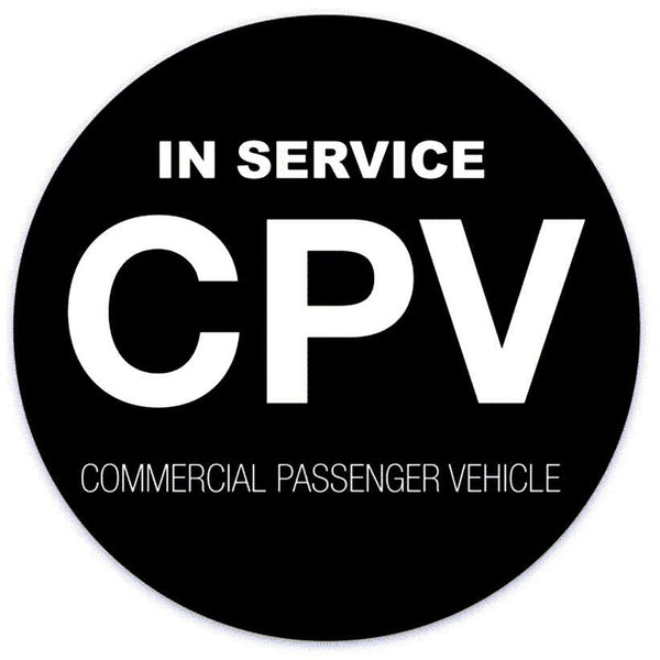 2-10PCS CPV Commercial Passenger Vehicle Sticker Car Decal Window New AU