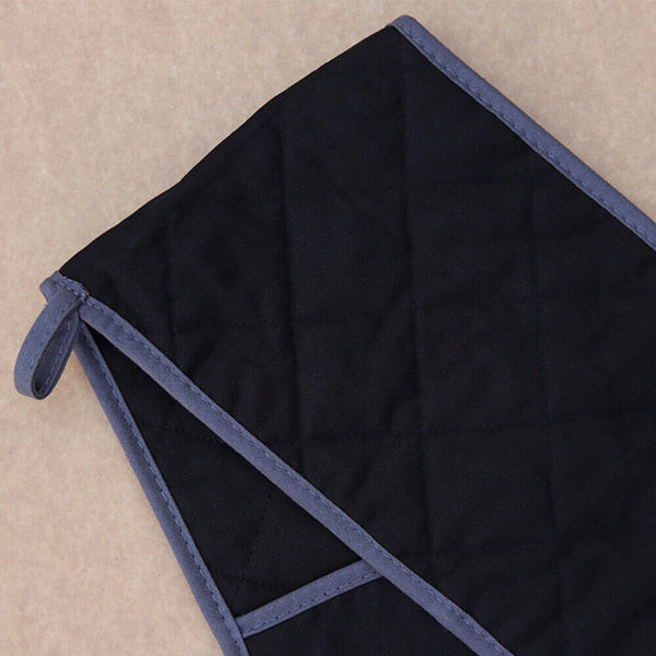 Cooking Resistant Kitchen Potholders Mitts Double Oven Glove Pot Holder Pad Heat