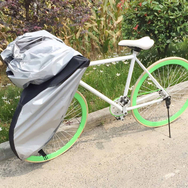 Waterproof Bicycle Cover Outdoor Bike Storage Cover UV Dust Protection for 2 Bikes