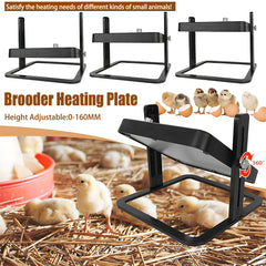 Chick Brooder Heating Plate – Adjustable Poultry Coop Warmer