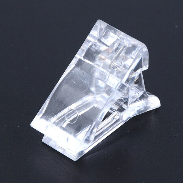 5Pcs Builder Tool Clamps Building Extension Nail Tips Clip for Poly Gel Quick
