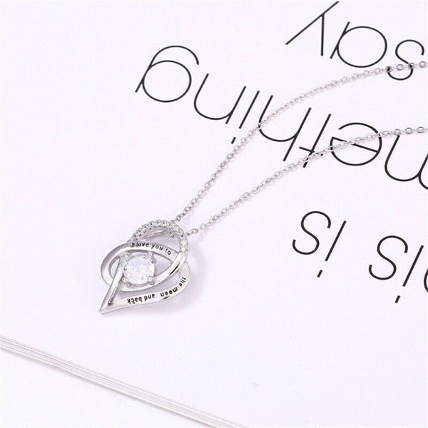 To My Beautiful Daughter Gift from Mum Gift Forever Love Necklace Love from Dad