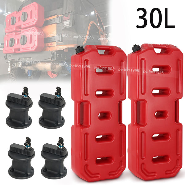 20L/30L Jerry Can Fuel Tank Container With/without Holder 4WD Truck SUV Offroad