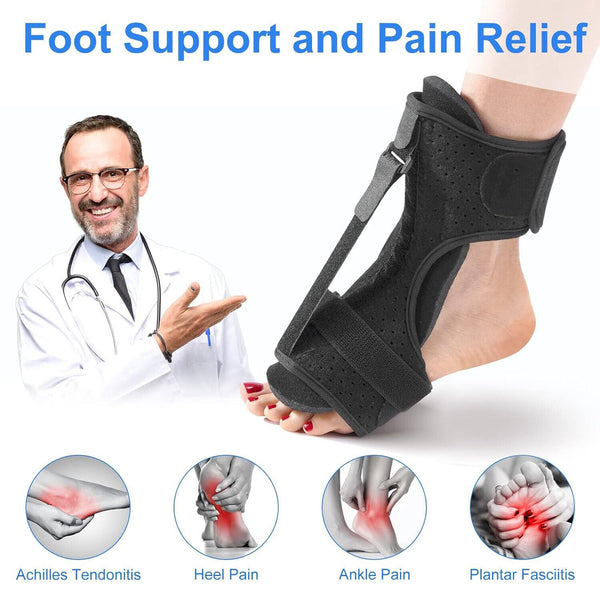 Adjustable Plantar Fasciitis Night Splint Foot Drop Orthotic Brace Night Splints