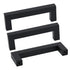 5pcs Matte Black Cabinet Handles | Stainless Steel Drawer Pulls for Kitchen & Cupboard