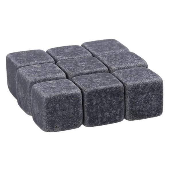 18PCS Whiskey Stones – Reusable Beverage Chilling Cubes