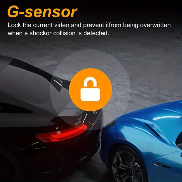 1080P Car Dash Camera Video DVR Recorder Front and Rear Night Vision Dual Cam
