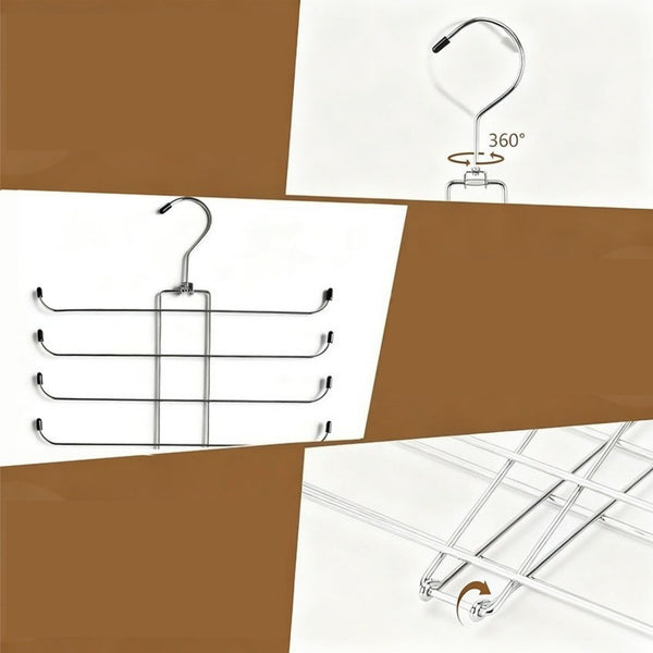 Legging Organizer 10-layer Clothes Hanger Organizer Rack Space-saving NEW