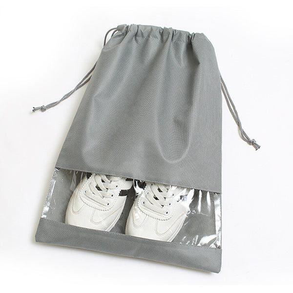 10pcs Portable Shoes Bag Non-woven Travel Storage Pouch Drawstring Dust Bags AU