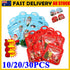 10/20/30PCS Festive Self-Seal Treat Bags, Self Sealing Christmas Treat Bags OD
