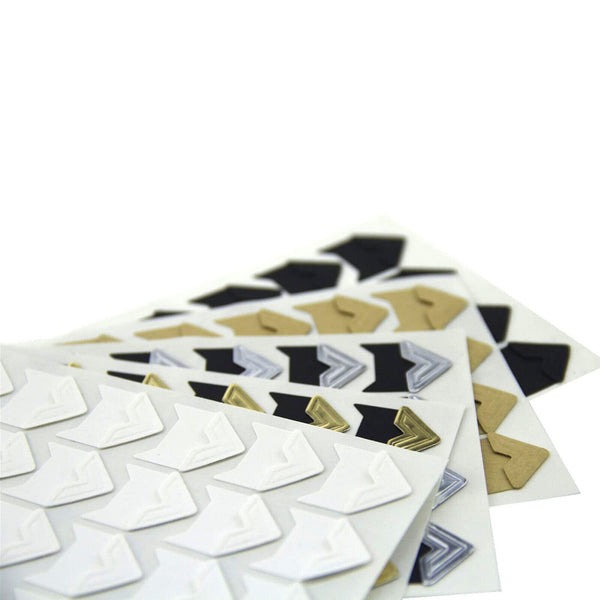 Self-adhesive Photo Corner Stickers Angle Frame Scrapbook Album Essential AU