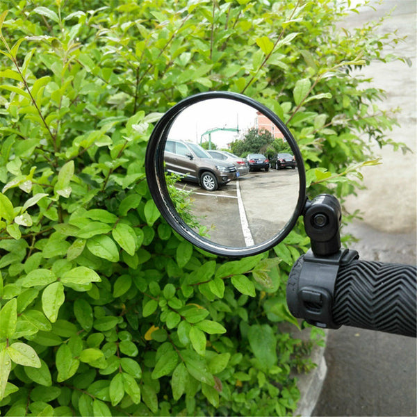2PCS Bicycle Rear View Bike Handlebar Flexible Cycling Mirror Rearview Mirror AU