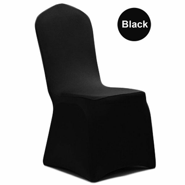 Chair Seat Covers Spandex Stretch Washable Banquet Dining Wedding Party