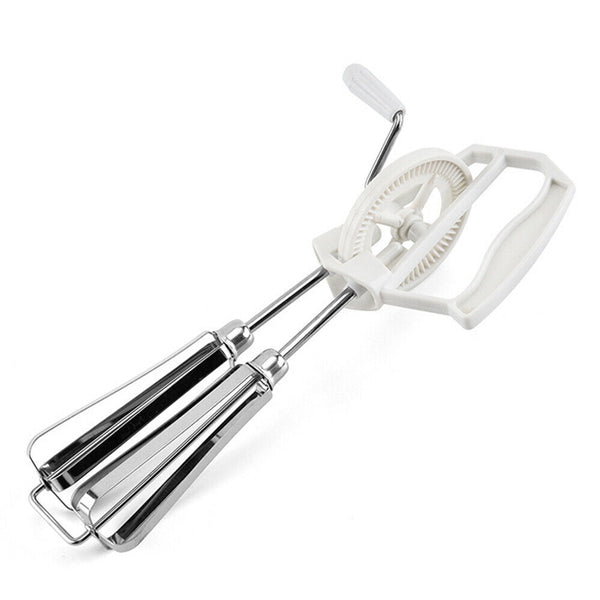 Cooking Tool  Stainless Steel  Hand Egg Whish  Rotary  New Mixer  Egg Beater