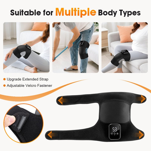 Heated Knee Wrap Electric Joint Massager Pain Relief