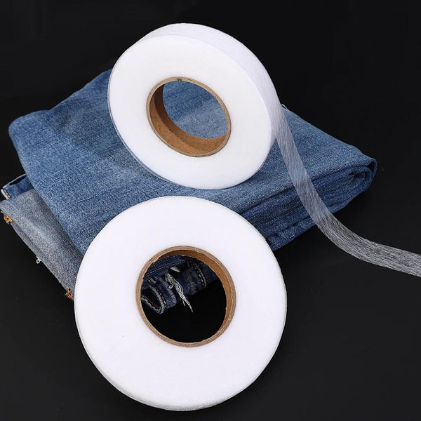 64M Fabric Fusing Tape Adhesive Hem Iron-on Tape Hemming Tape 15mm Wide