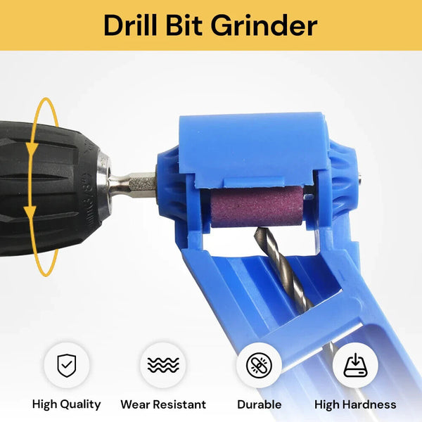 Wheel Titanium Drill Bit Sharpener Corundum Drill Grinder Powered Tool Portable