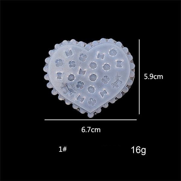 10PCS DIY Craft Tools Earring Making Clay Molds Flower Mould Polymer Clay Cutter