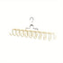 20-Hook Metal Closet Organizer Hanger | Space-Saving Camisole Bra Scarf Holder