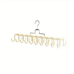 20-Hook Metal Closet Organizer Hanger | Space-Saving Camisole Bra Scarf Holder