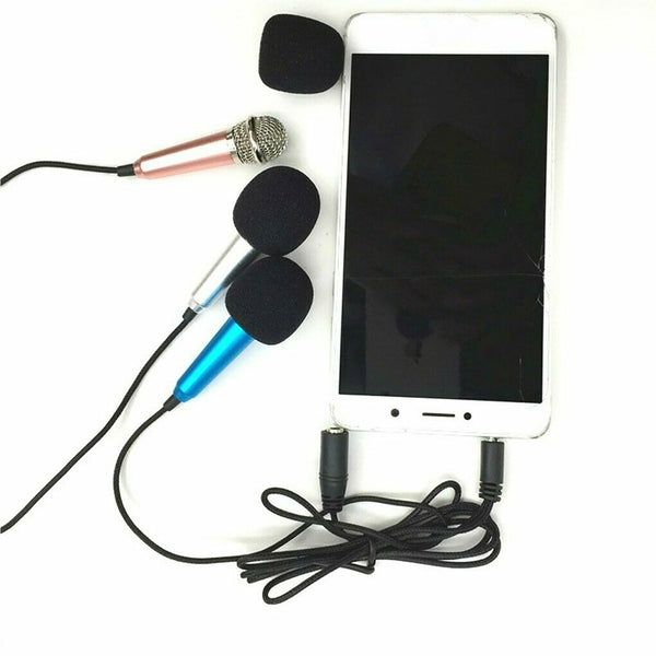 Microphone Portable Vocal Instrument Mic For Mobile Phone Laptop Notebook