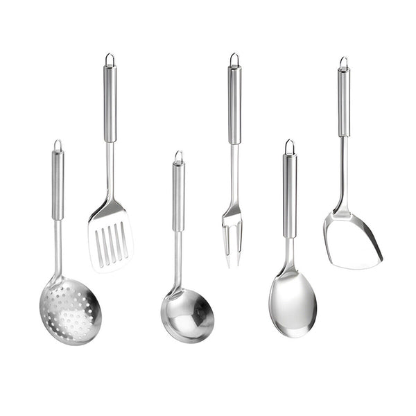 6pcs Stainless Steel Kitchen Utensil Cooking Tool Set Serving Spoon Cookware AU